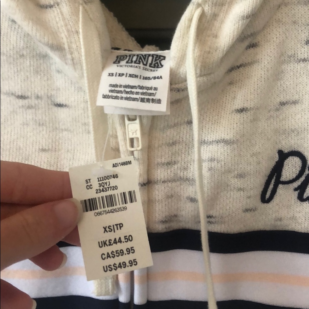 Pink zip up jacket - Picture 2 of 2